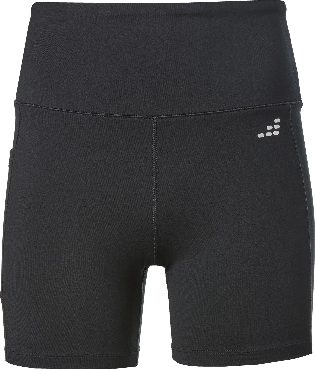BCG Women's Hi Rise Bike Shorts 5 in Academy