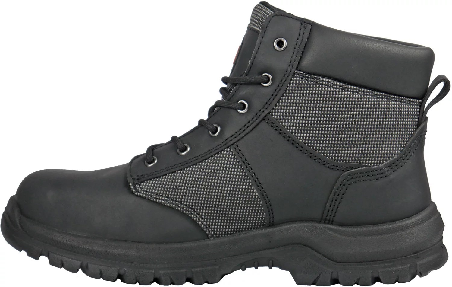 Hoss Boot Company Men's Carter Side Mesh Steel Toe Work Boots Academy