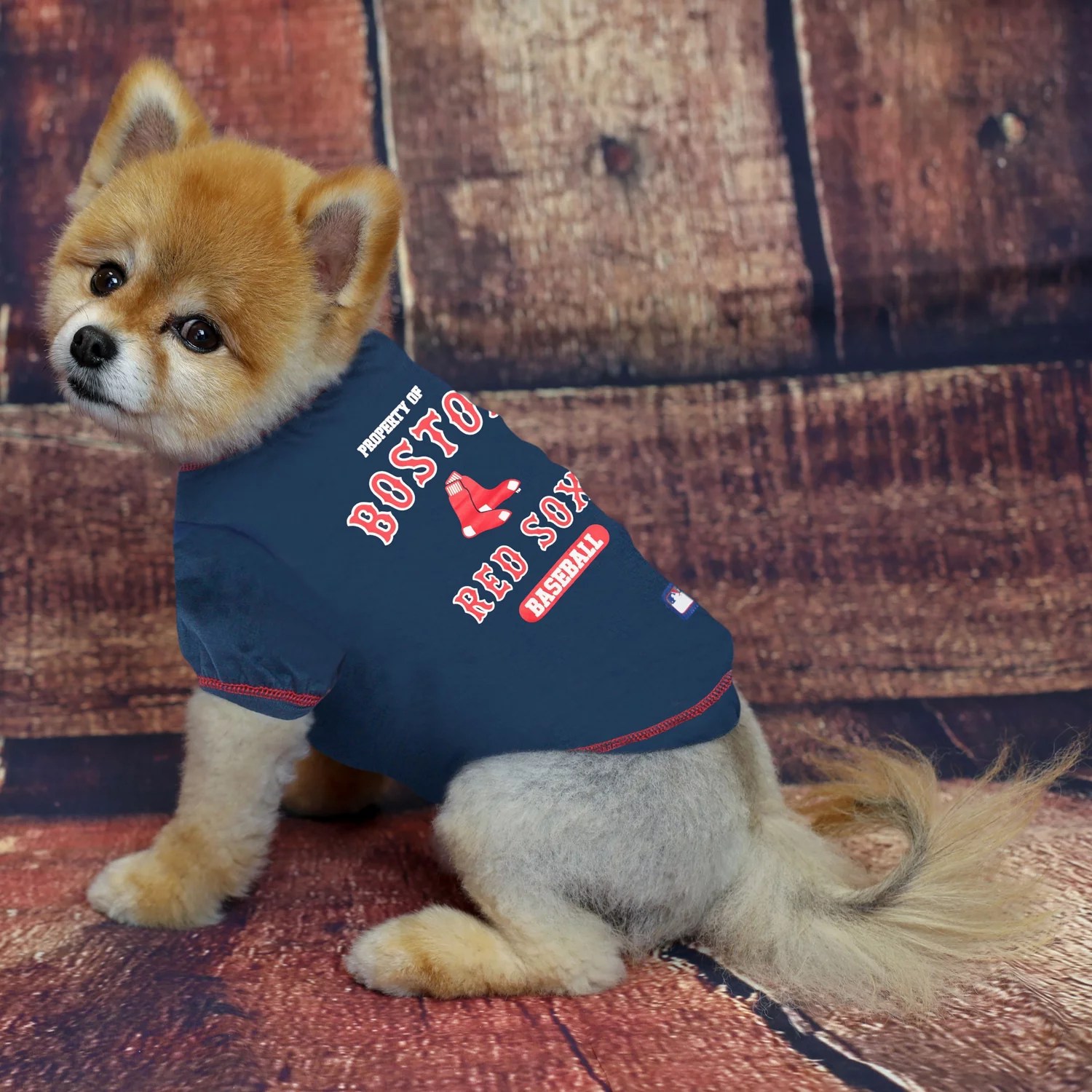 Pets First Boston Red Sox Dog Tshirt Academy