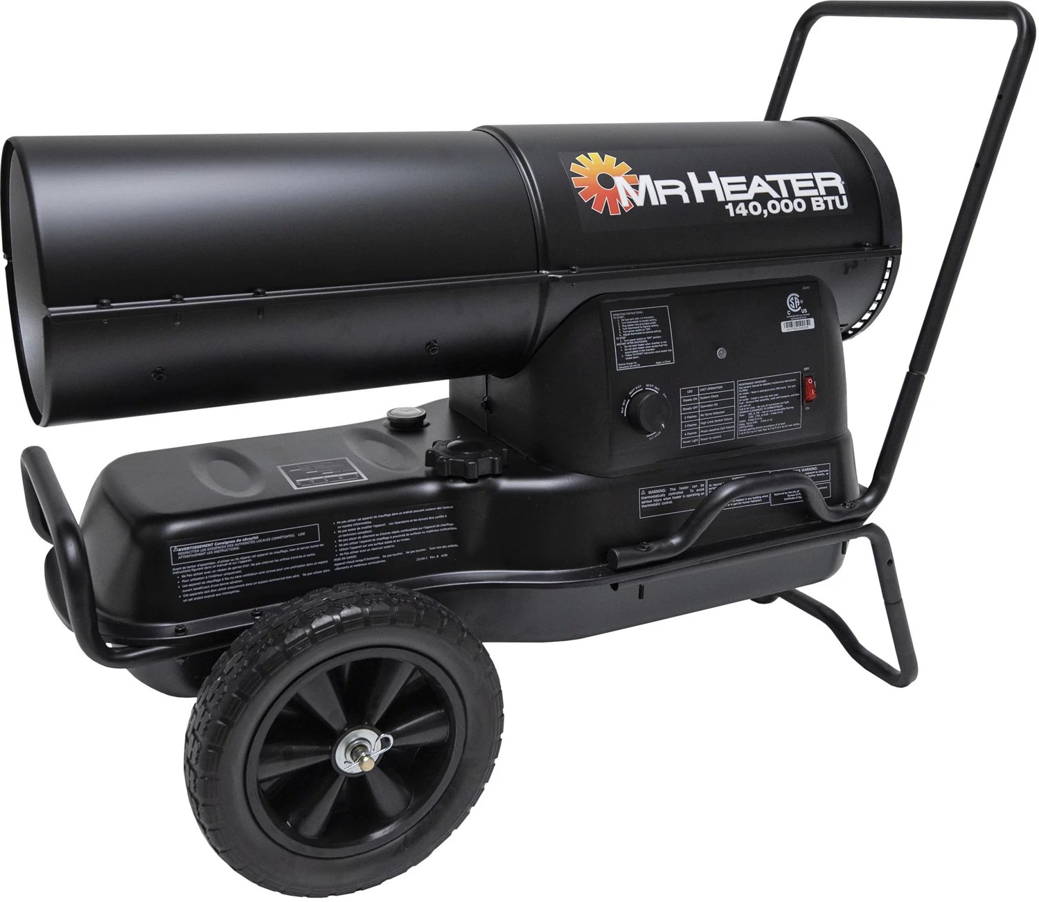 Mr. Heater 140,000 BTU Forced Air Kerosene Heater Academy