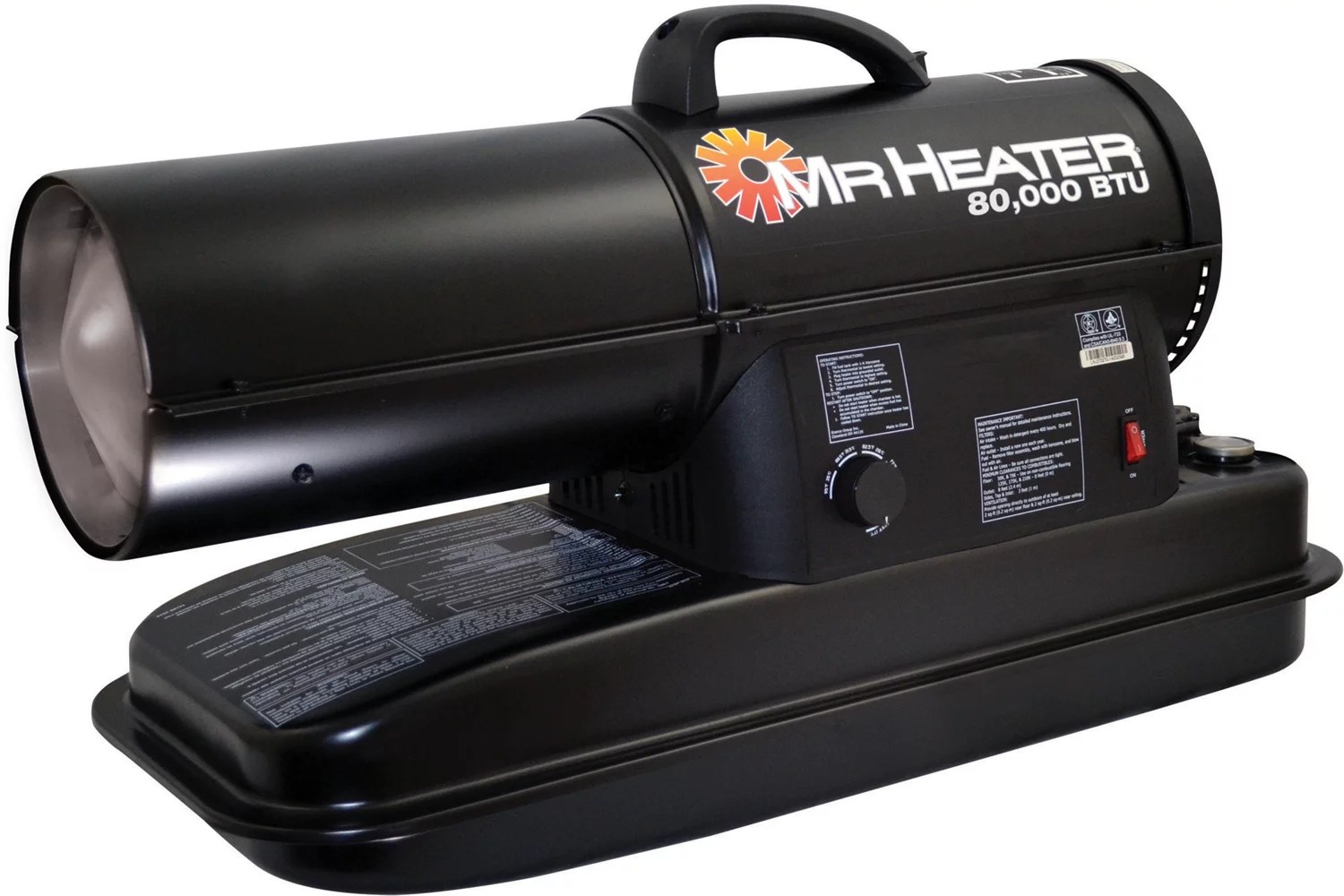 Mr. Heater 80,000 BTU Forced Air Kerosene Heater 6 gal | Academy
