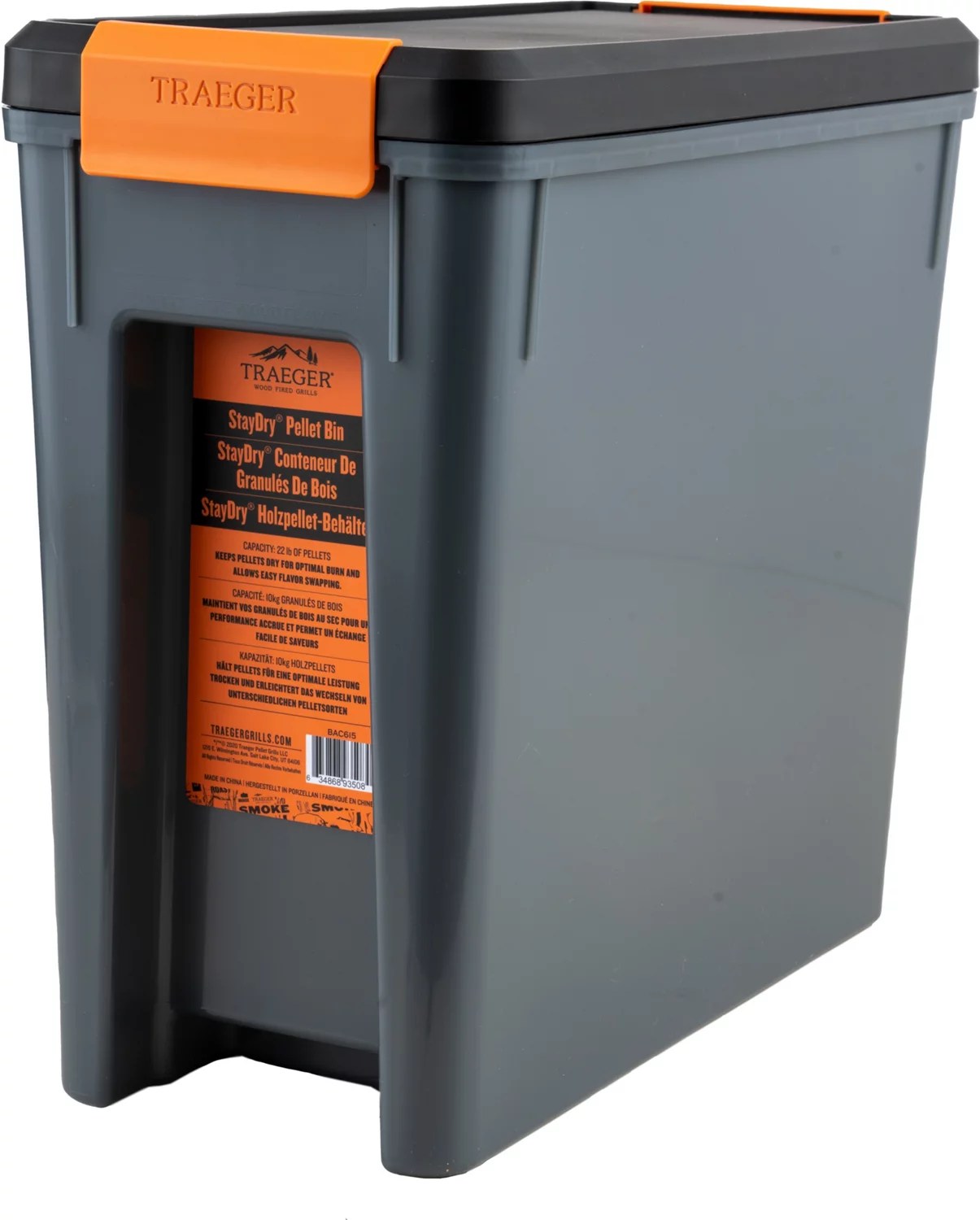 Traeger Pellet Storage Bin Academy