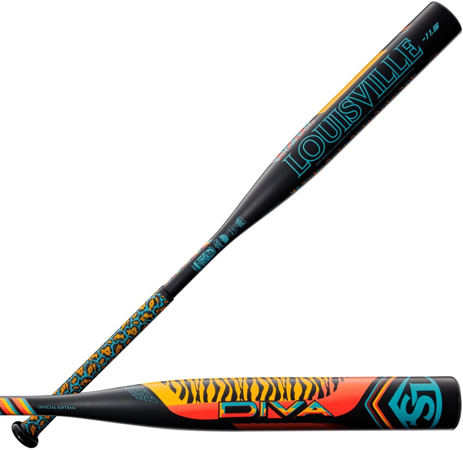Louisville Slugger Diva 2022 Fastpitch Softball Bat (11.5) Academy