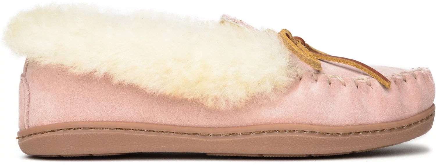 Women's Alpine Sheepskin Moc Slippers Academy
