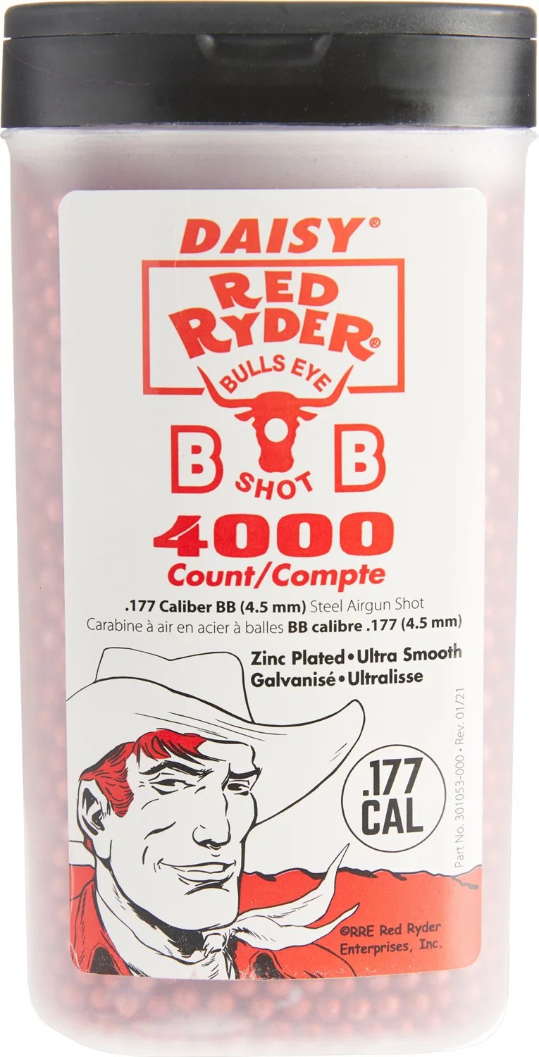 Daisy Red Ryder BBs 4,000Pack Academy
