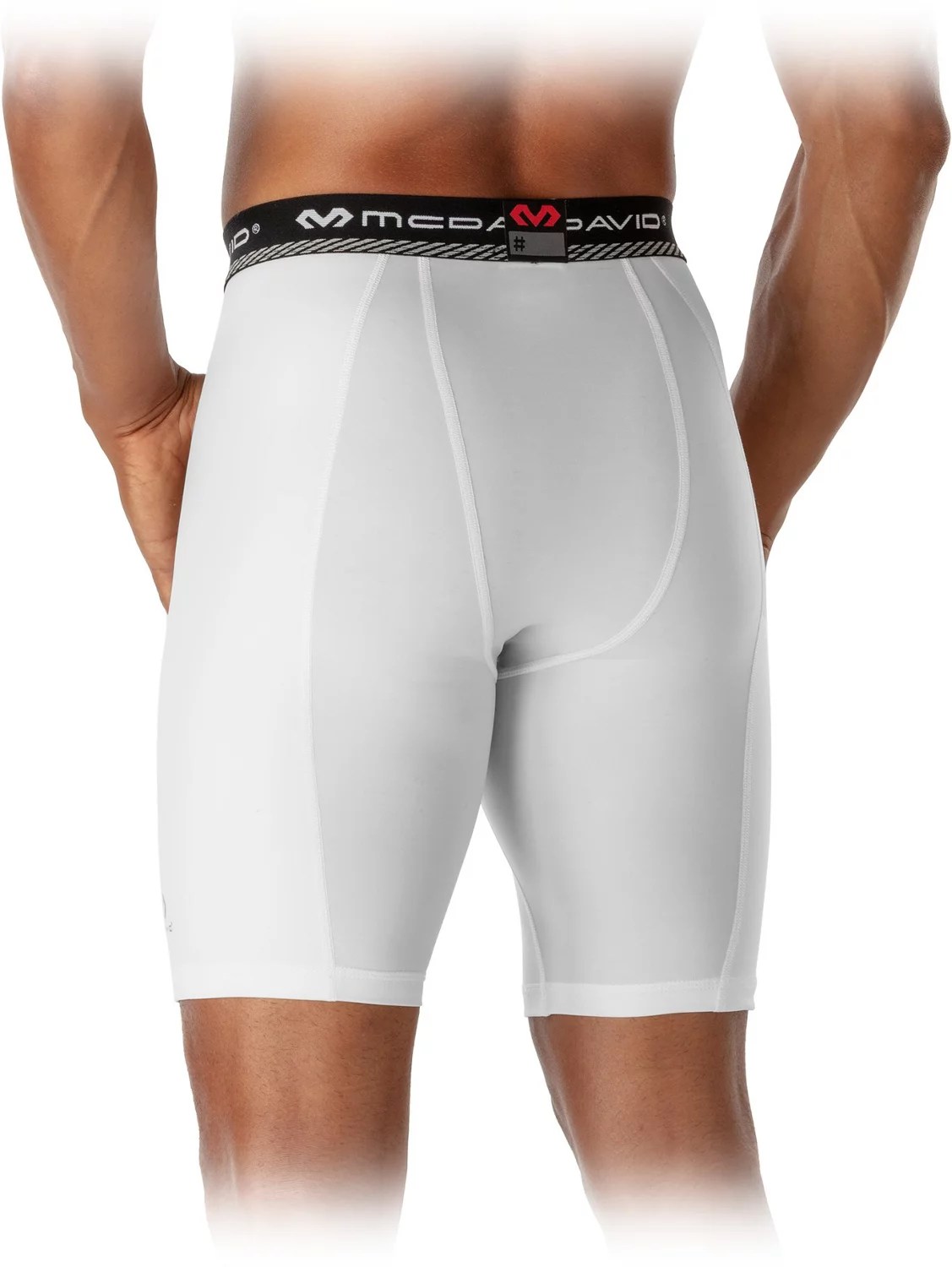 McDavid Adults' Double Compression Shorts Academy