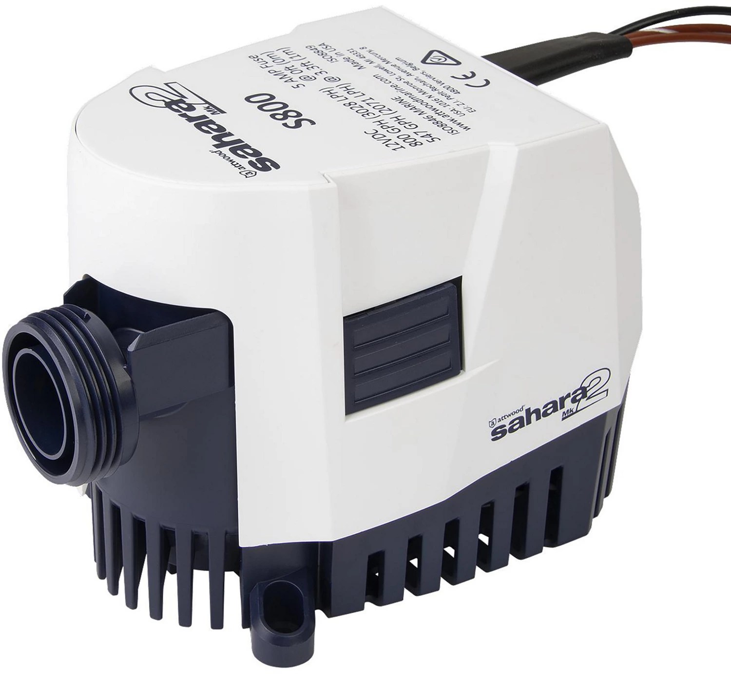 Attwood Sahara MK2 800 12V Automatic Bilge Pump | Academy
