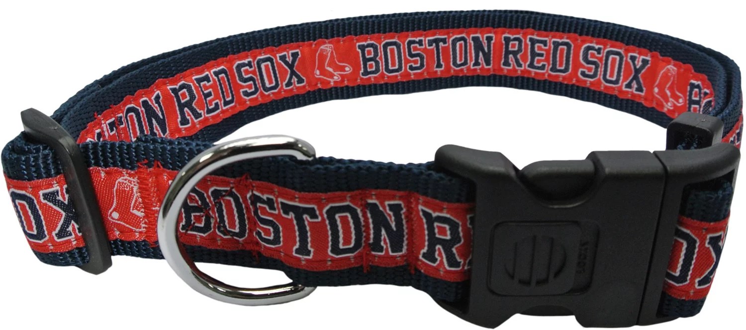 Pets First Boston Red Sox Dog Collar Free Shipping at Academy