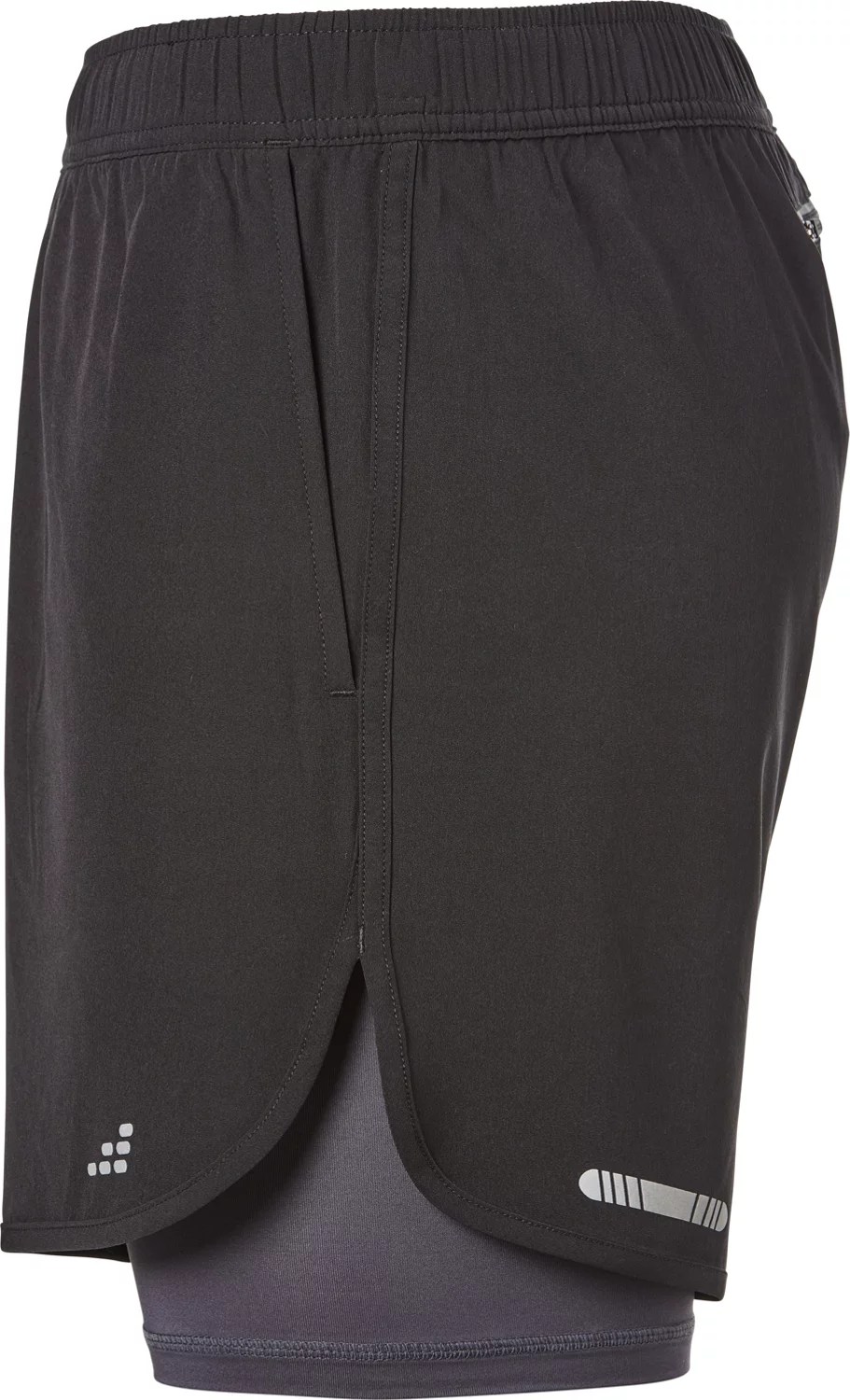 BCG Men's Dash 2in1 Running Solid Shorts 5 in Academy