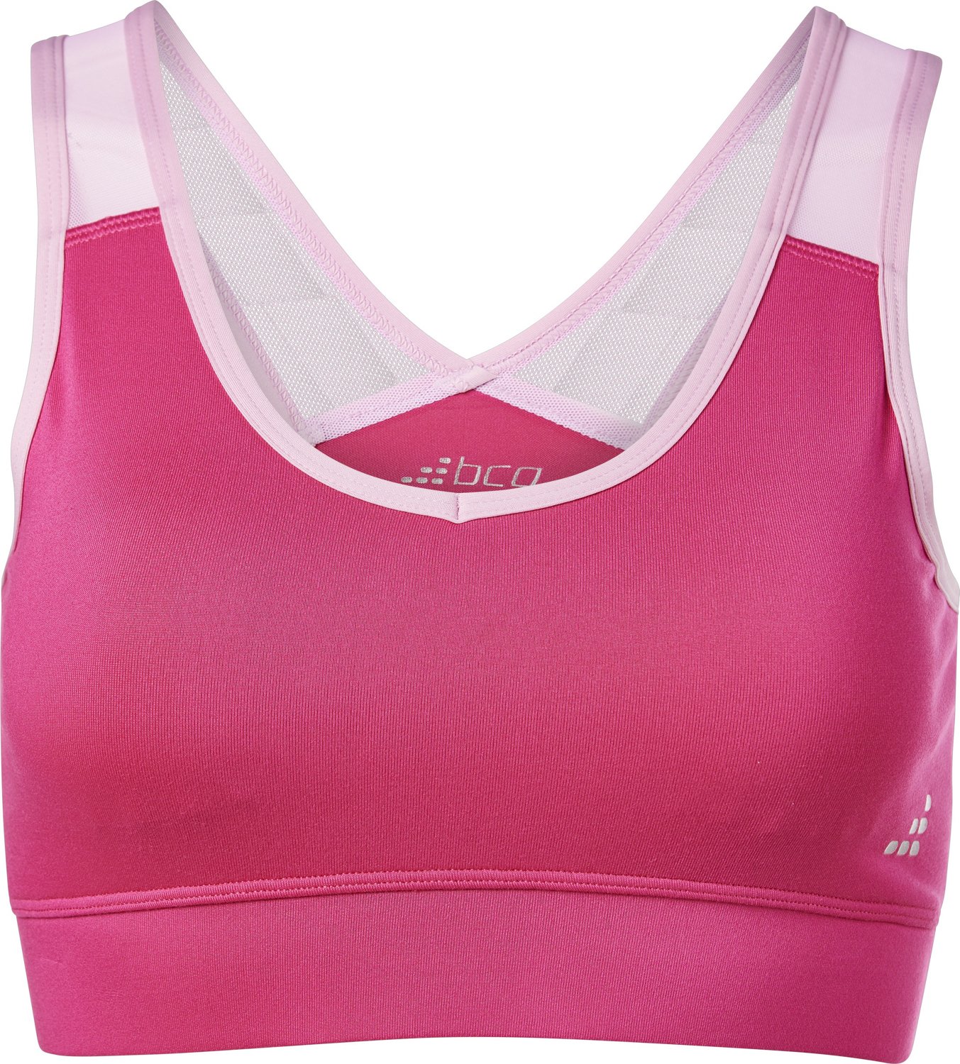BCG Women's Mid Solid Sports Bra Academy