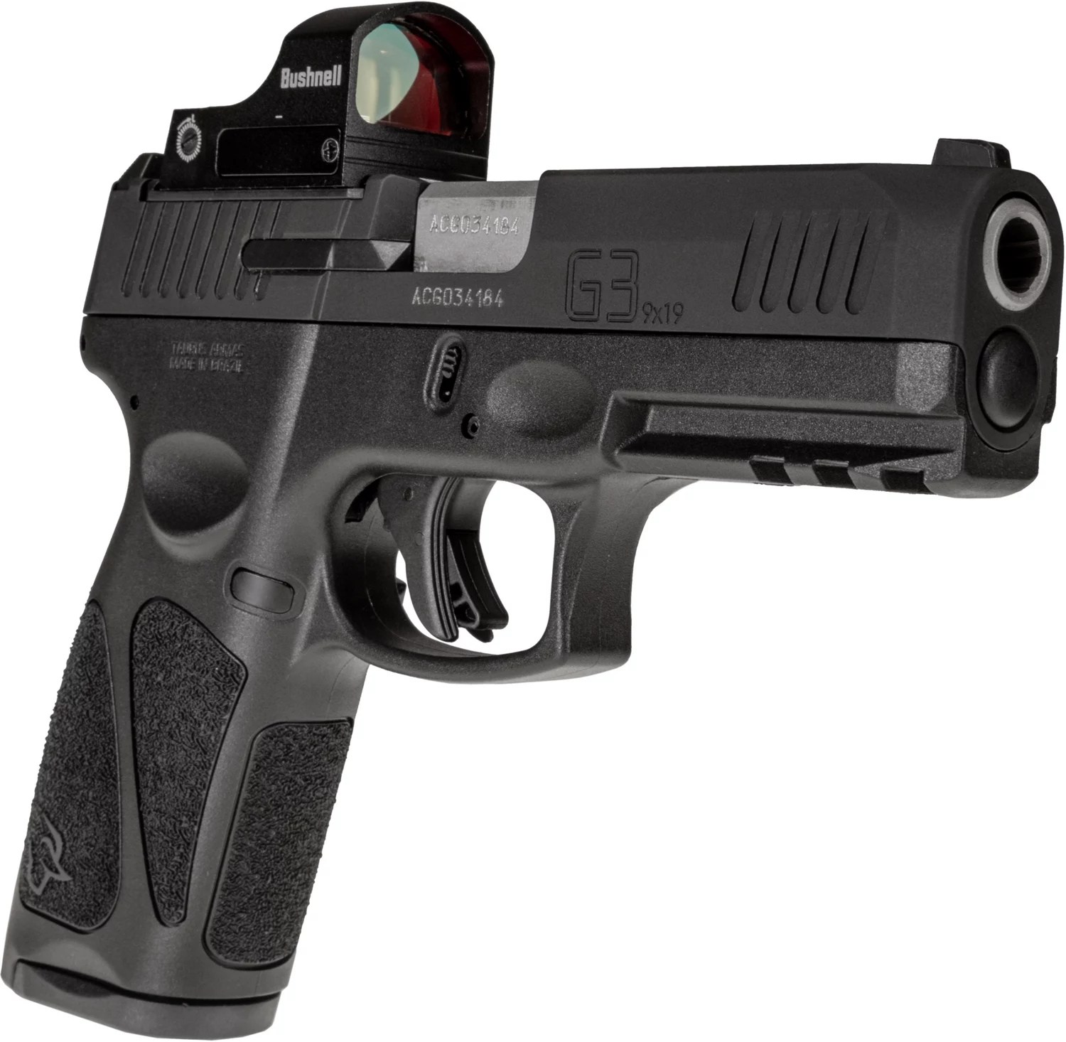 Taurus G3 T.O.R.O. 9mm Centerfire Pistol with Bushnell Red Dot Academy