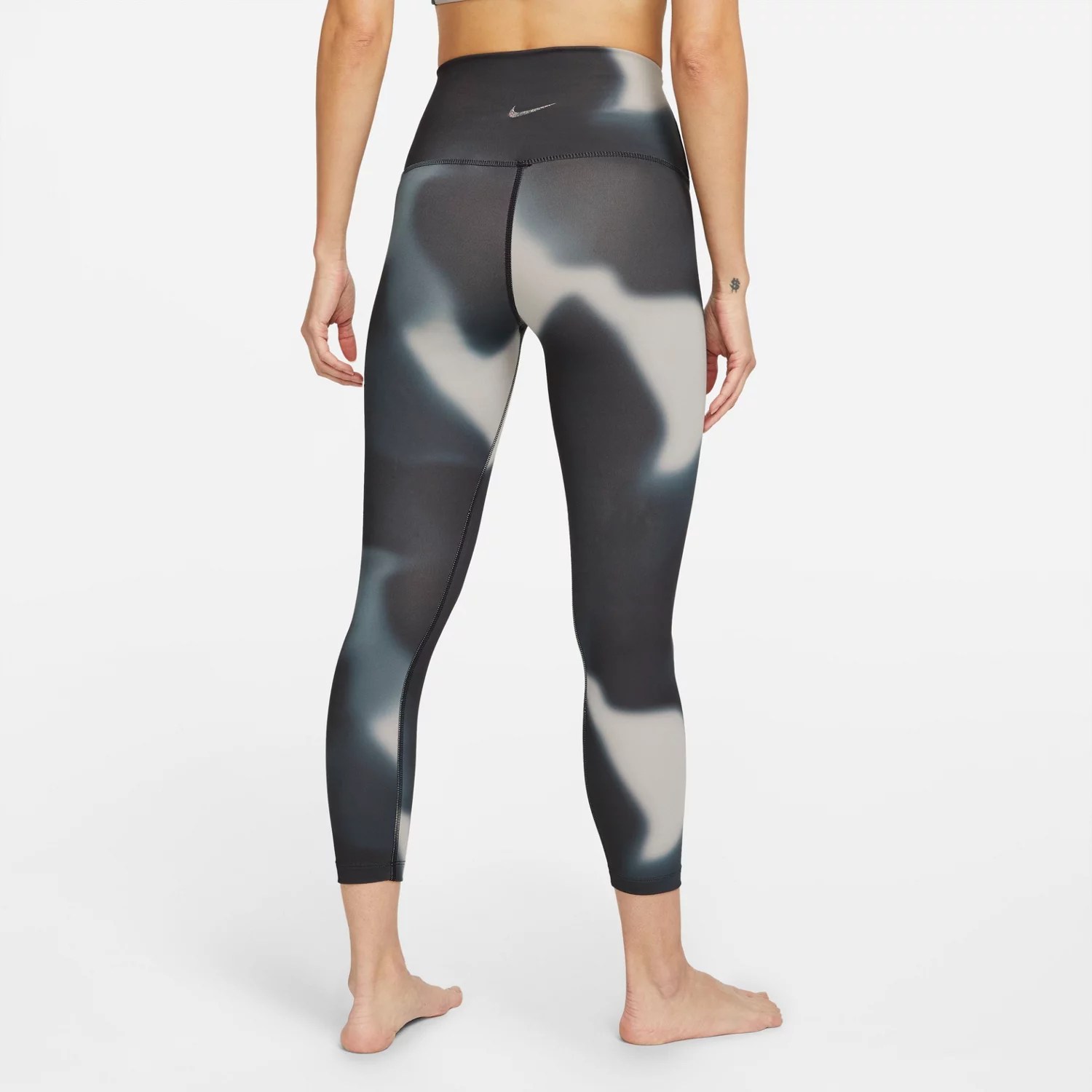 Nike Women's Yoga DriFIT Printed Leggings Academy