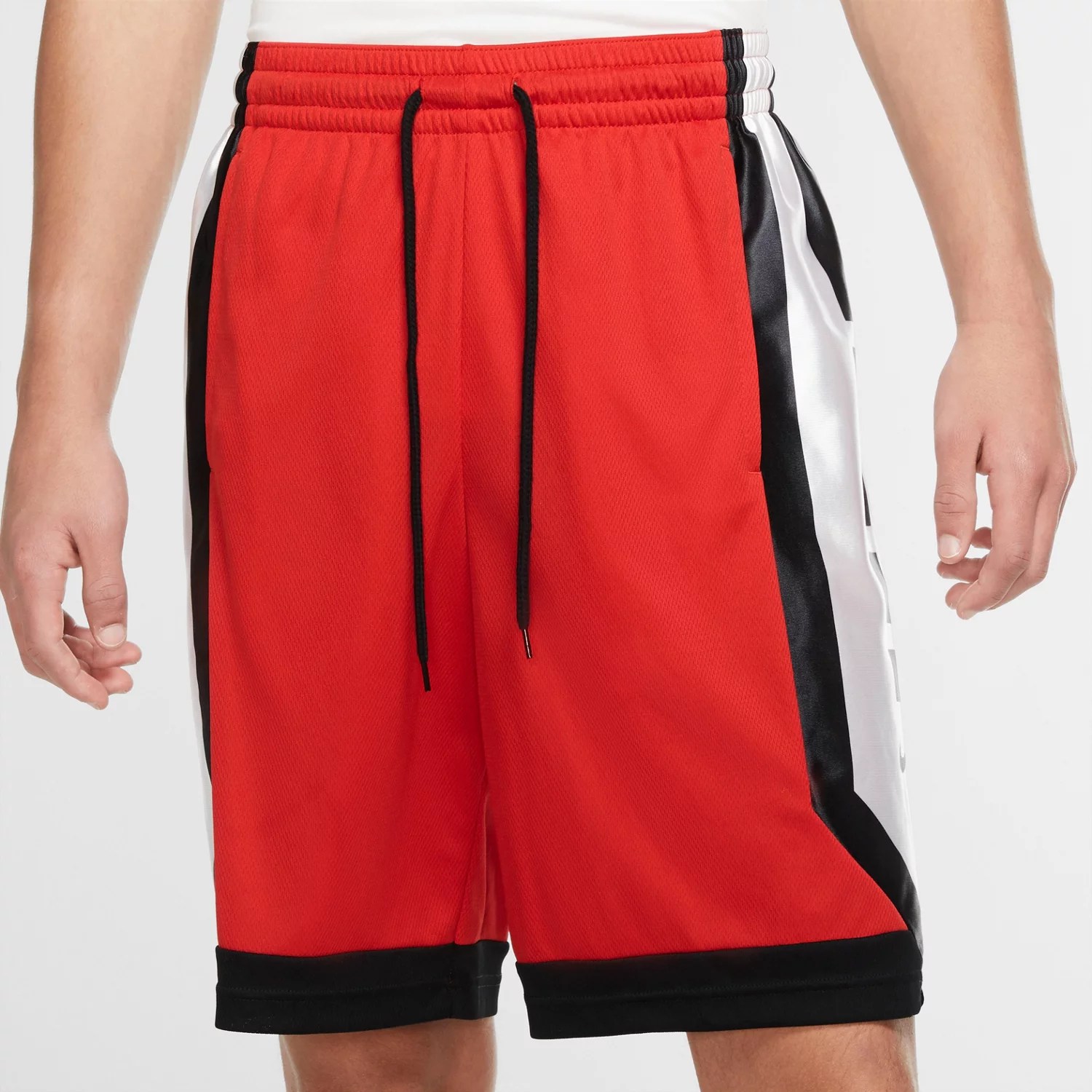 Nike Men's DriFIT Elite 20 Stripe Basketball Shorts Academy