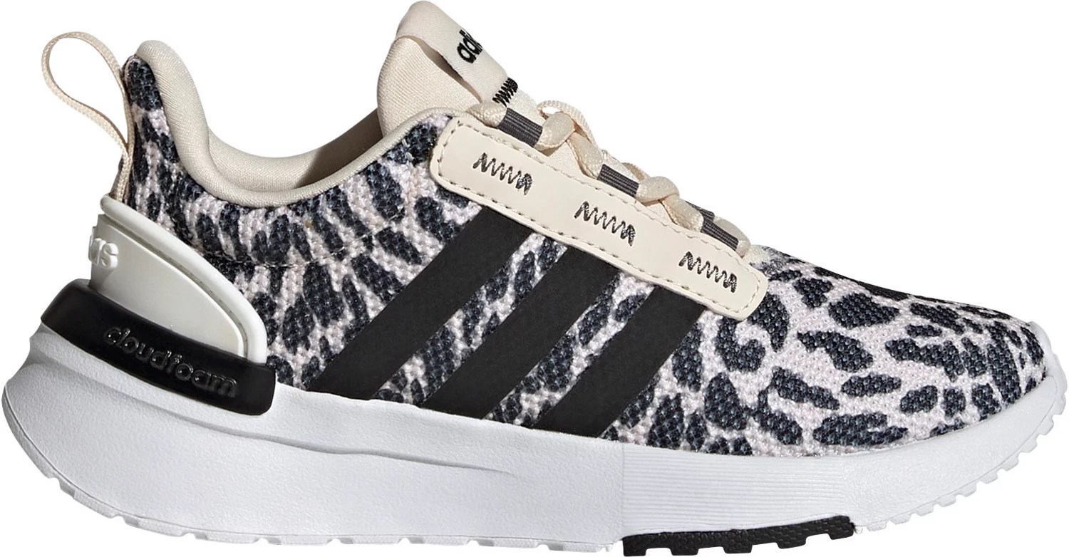 adidas Girls' Racer TR21 Leopard Shoes Free Shipping at Academy