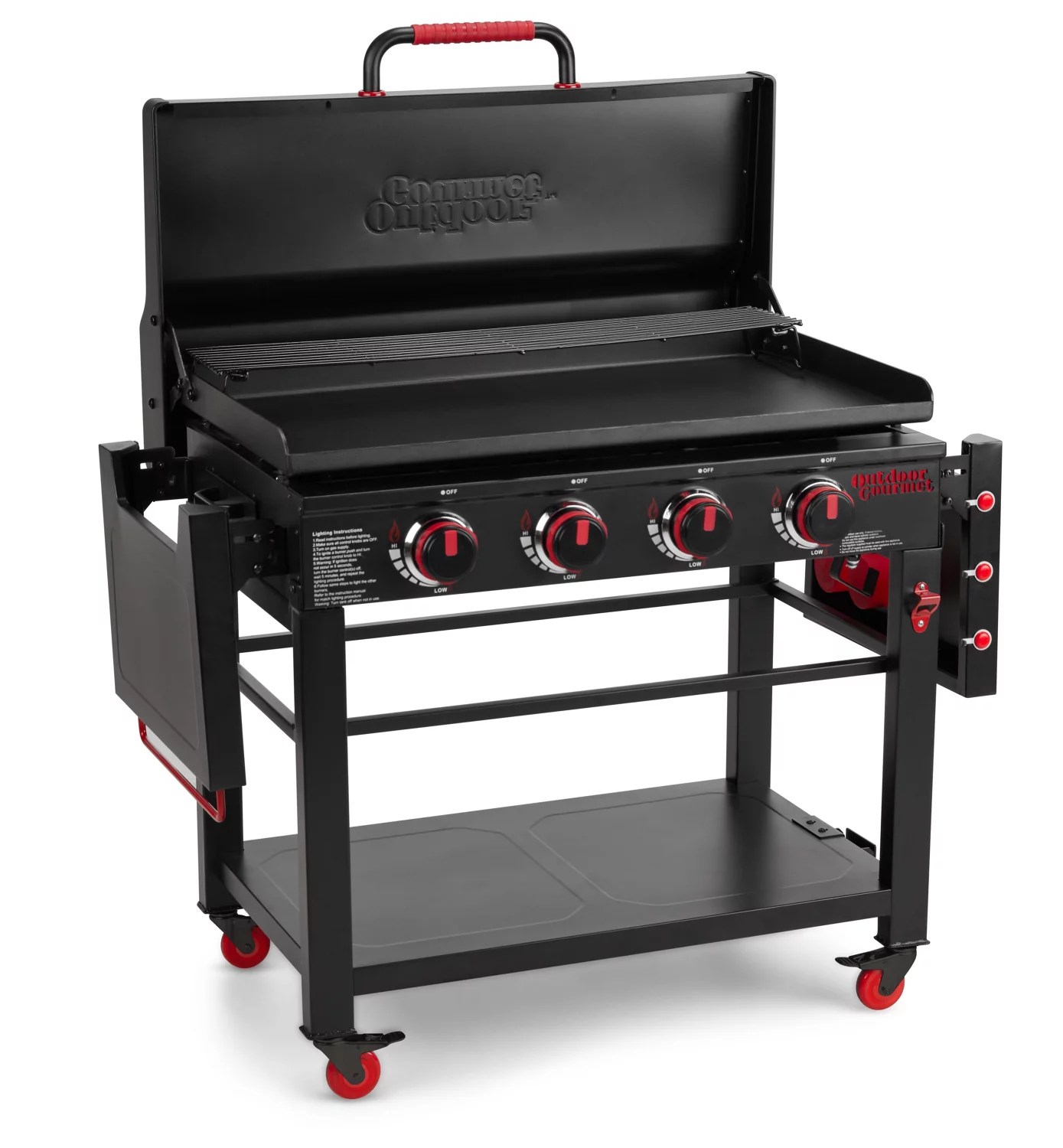 Outdoor Gourmet 4Burner 36'' Griddle Academy
