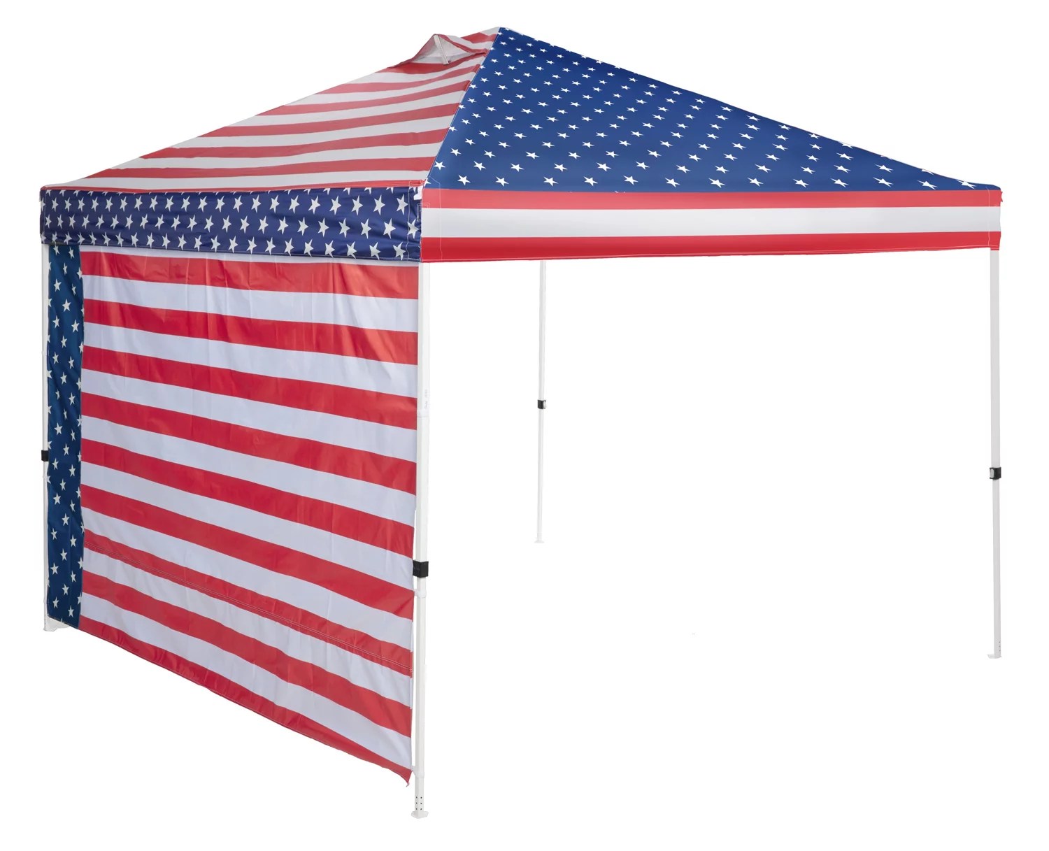 Academy Sports + Outdoors 10 x 10 Straight Canopy Sidewall USA Academy