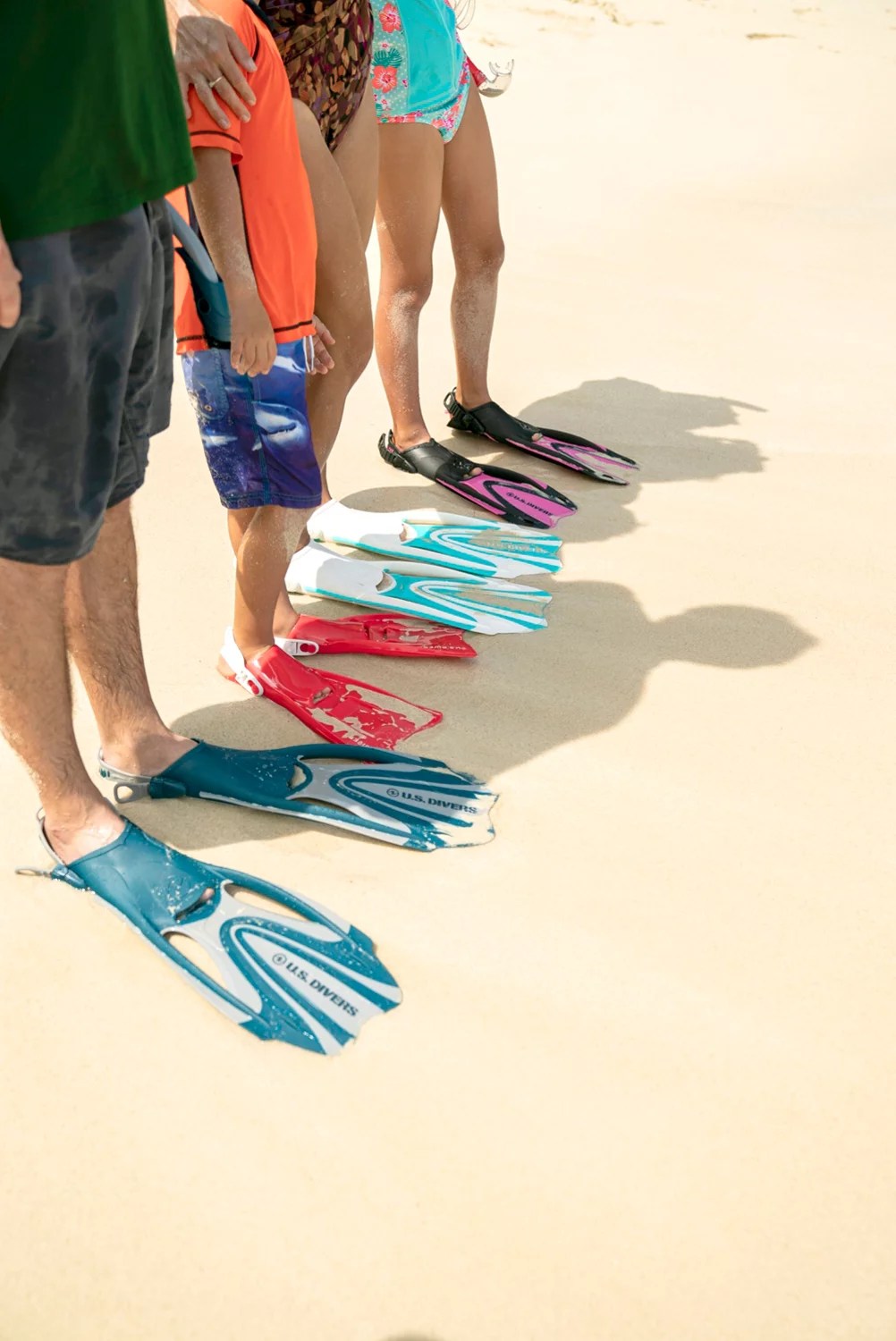 U.S. Divers Adults' Cozumel Fin, Snorkel and Mask Set Academy