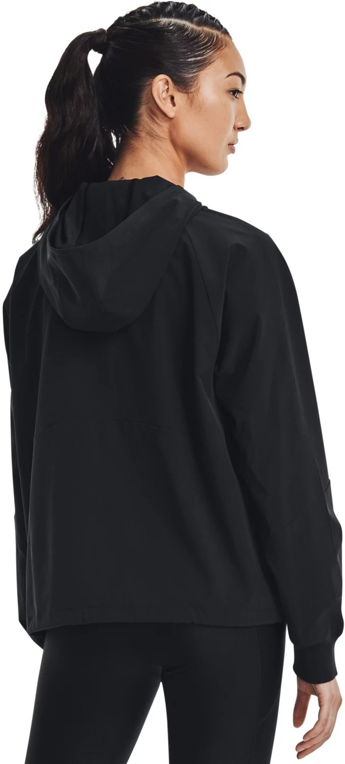 Under Armour Women's Woven FullZip Jacket Academy