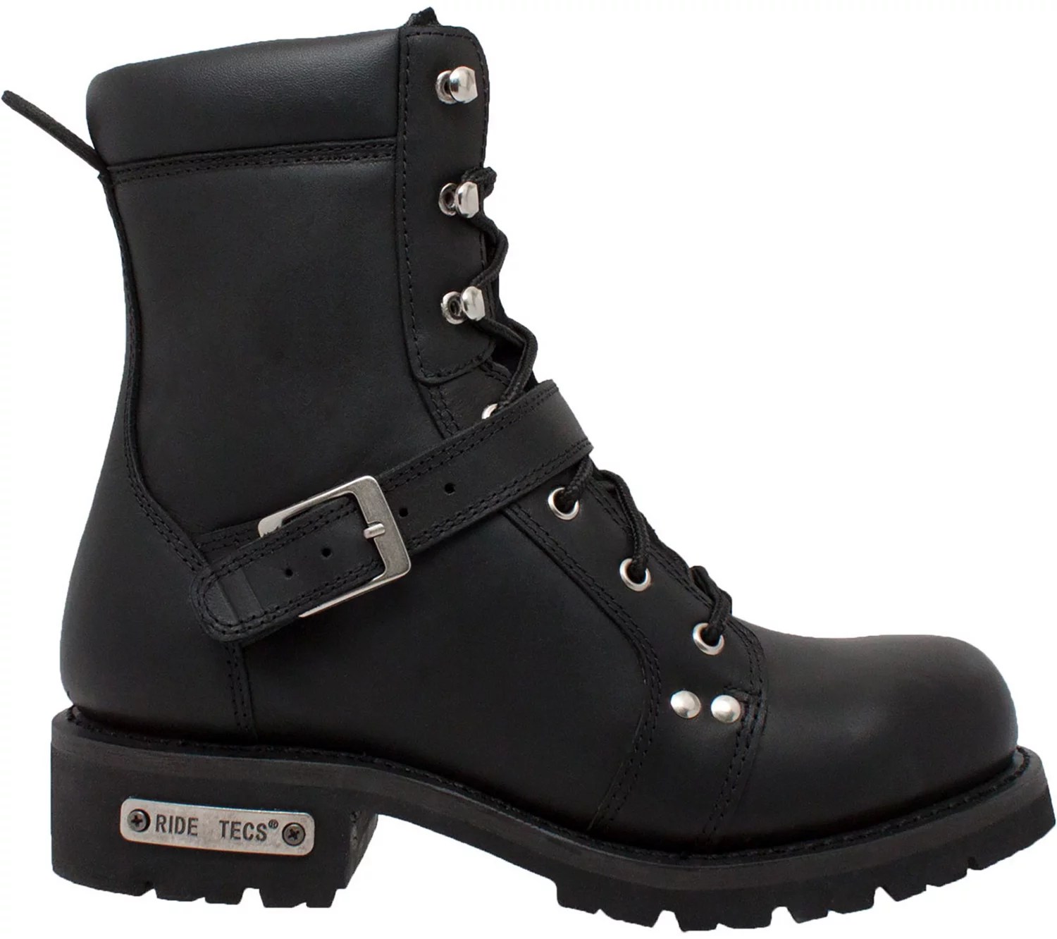 RideTec Men's 8 in Zipper Lace Boots Free Shipping at Academy