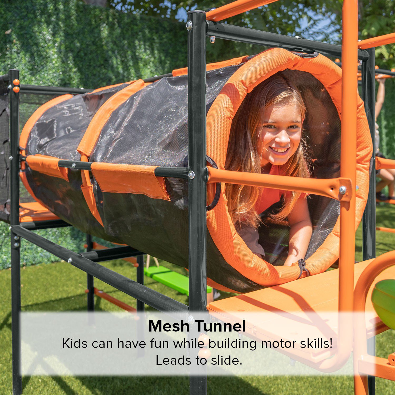 Jungle Warrior Metal Swing Set Academy