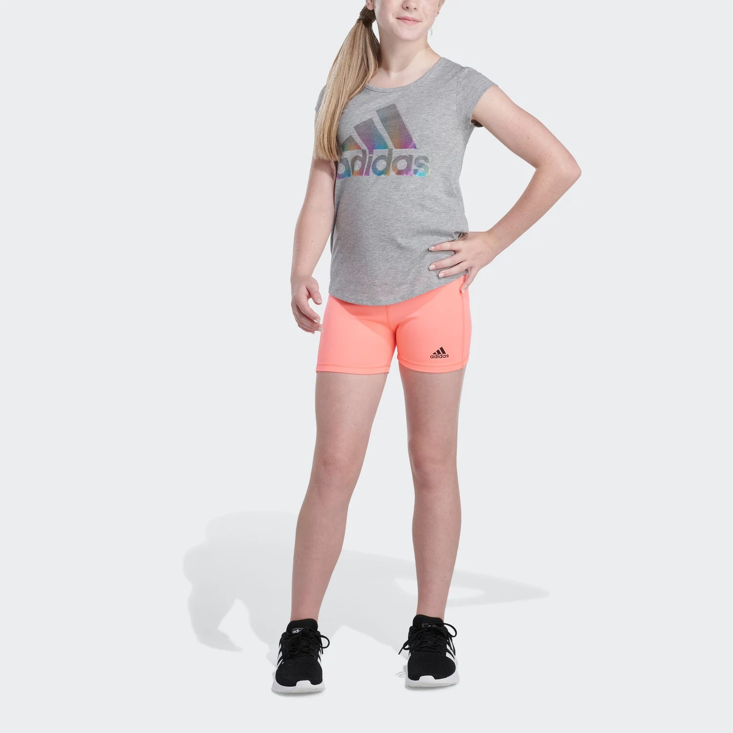 adidas Girls' Volleyball Shorts Academy