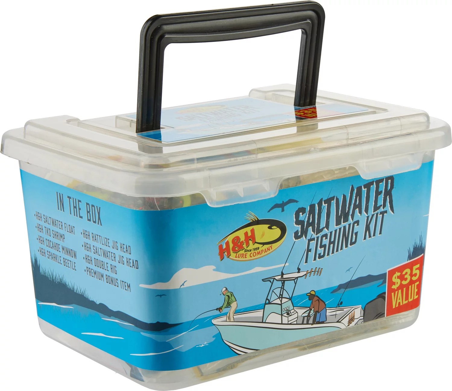 H&H Lure Saltwater Fish Kit Academy