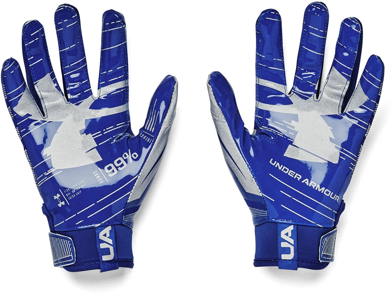 Under Armour Kids' Pee Wee F8 Football Gloves Academy