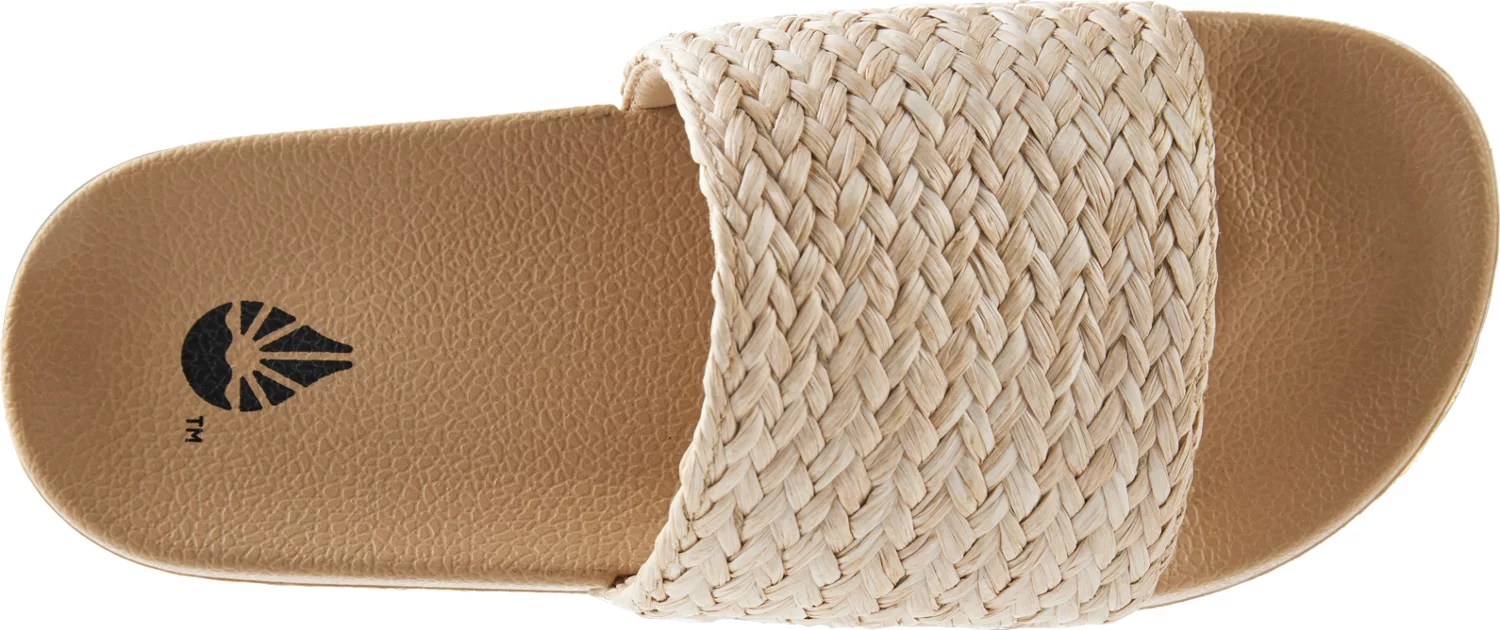 O'Rageous Women's Raffia Slide Sandals Academy