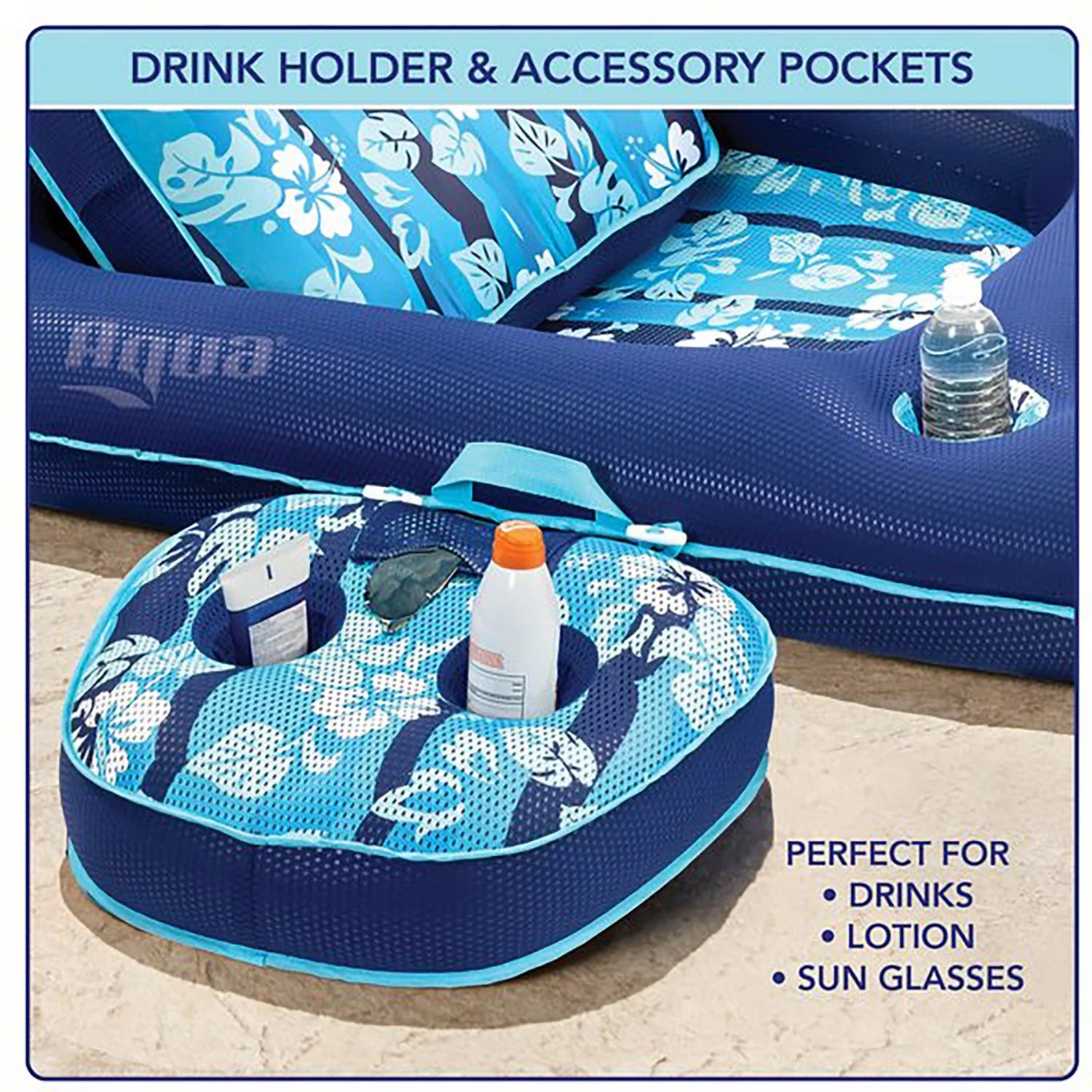 AquaLeisure Ultimate 2in1 Lounge Float Academy