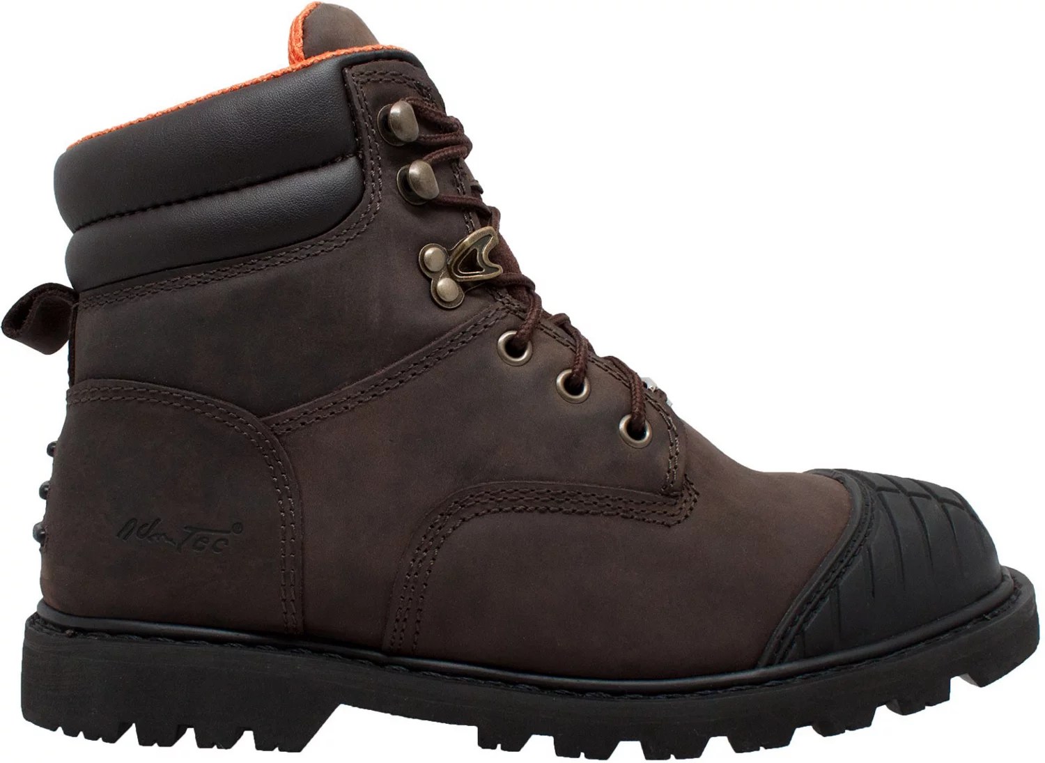 AdTec Men's Crazy Horse Steel Toe Work Boots Academy