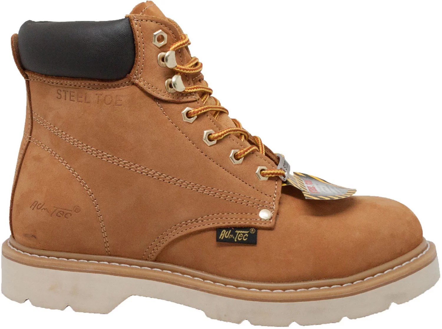 AdTec Men's Steel Toe Work Boots Free Shipping at Academy