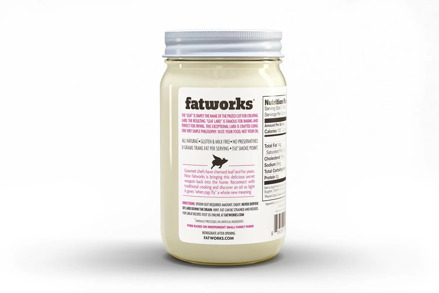 Fatworks 14 oz Premium Leaf Lard Academy