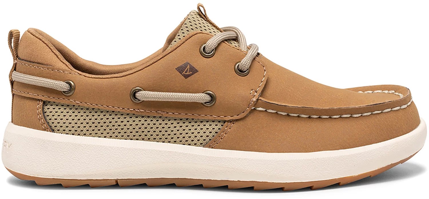 Sperry Boys' Fairwater PlushWave Boat Shoes Academy