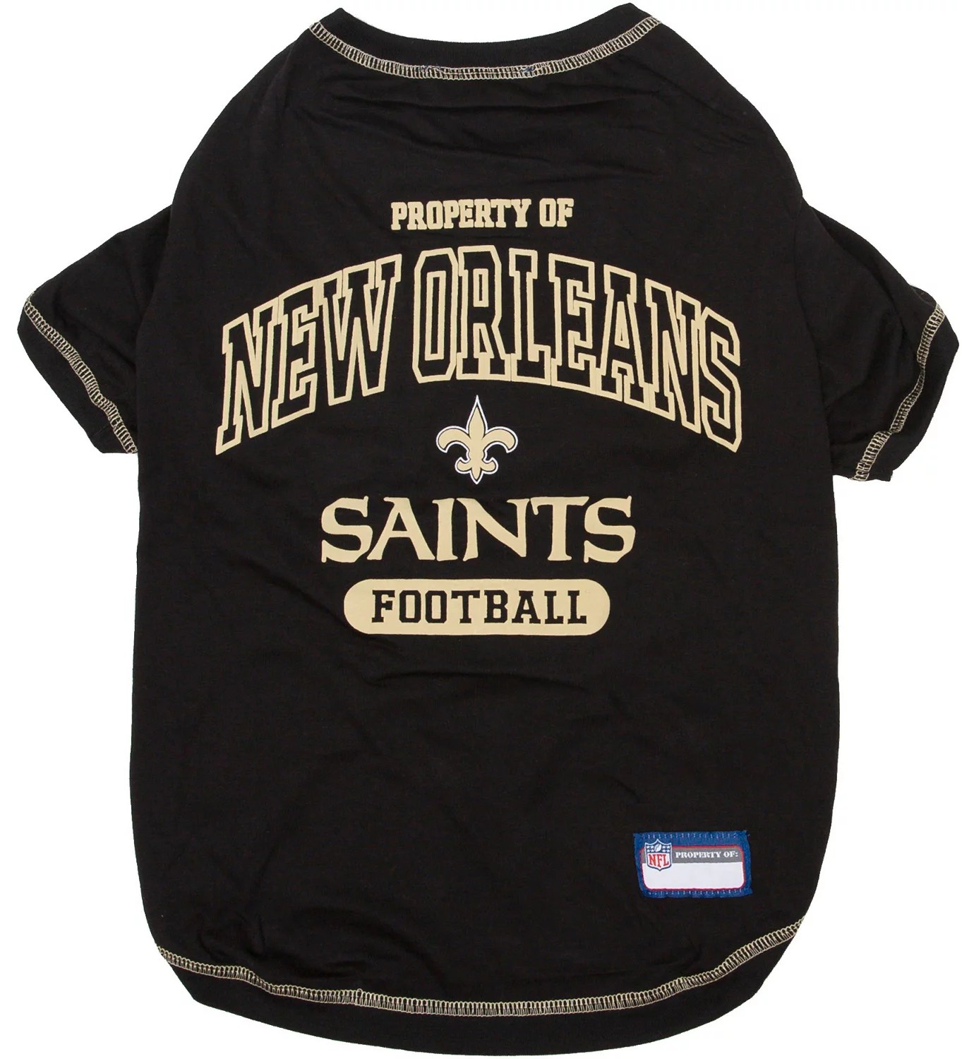 Pets First New Orleans Saints Pet Tshirt Academy