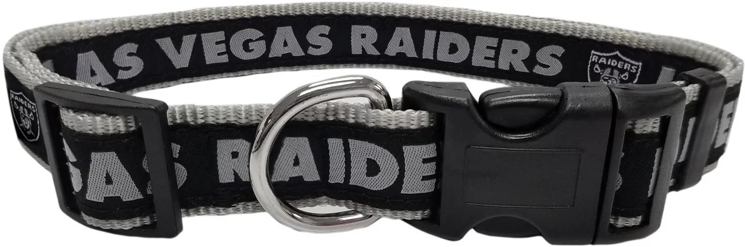 Pets First Oakland Raiders Dog Collar Academy