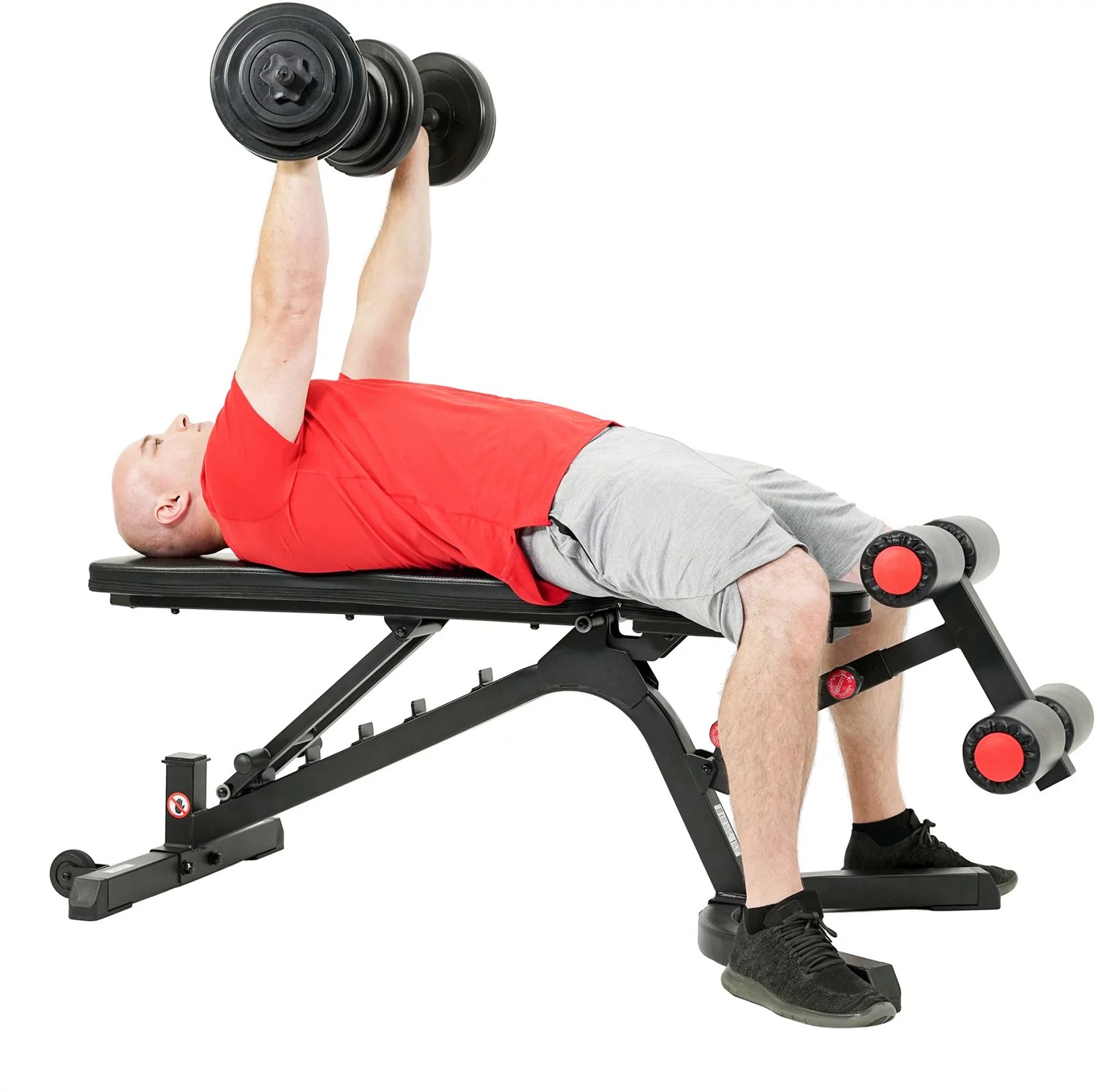 Sunny Health & Fitness Utility Weight Bench Academy