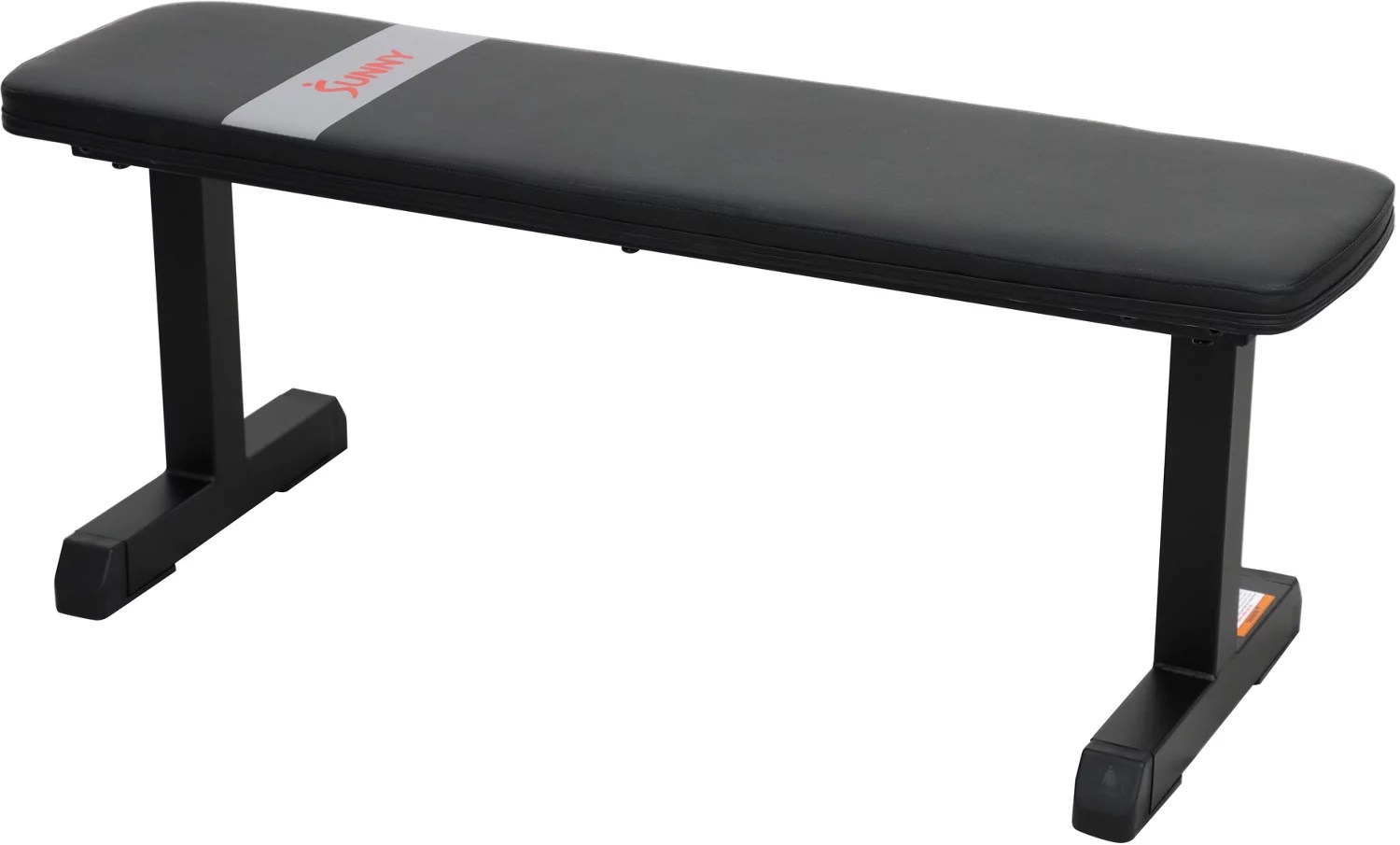 Sunny Health & Fitness Flat Weight Bench Academy
