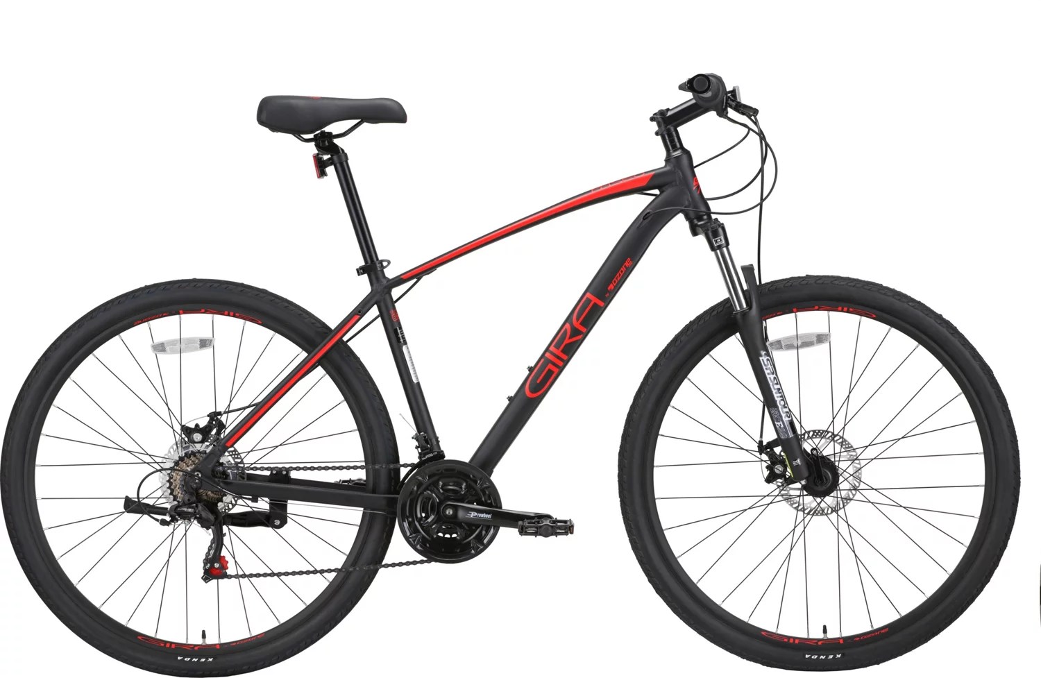 Ozone 500 Men's Gira Paseo 18Speed 700c Hybrid Bike Academy