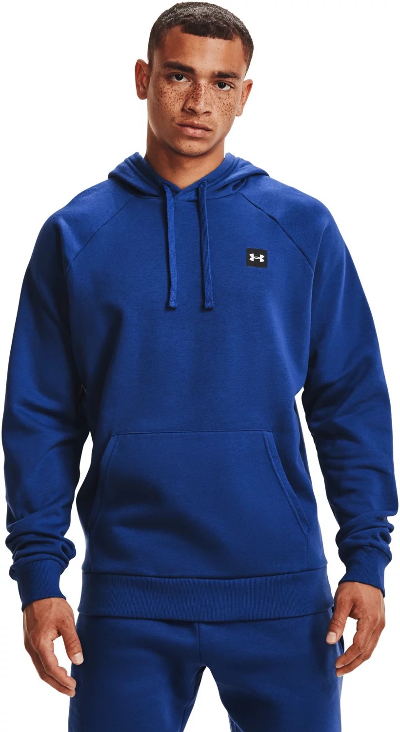 Under Armour Men's Rival Fleece Hoodie Free Shipping at Academy