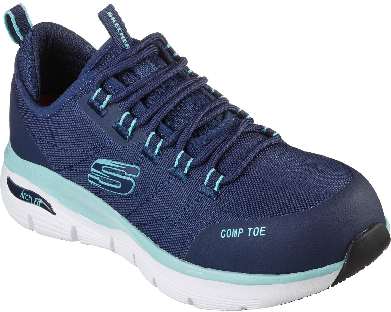 SKECHERS Women's Arch Fit Composite Toe Work Boots Academy