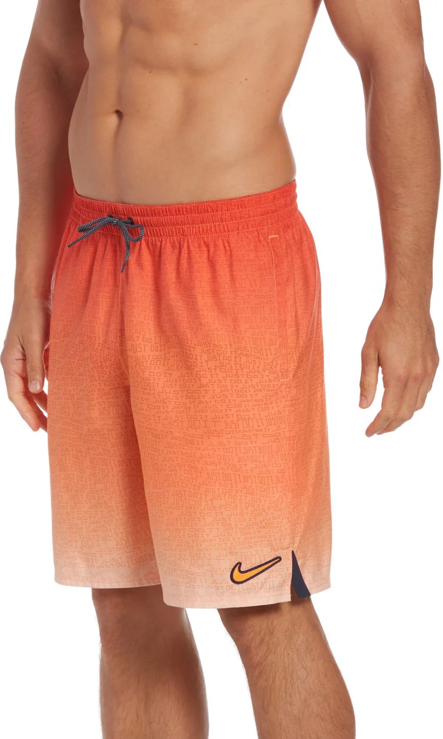 Nike Men's JDI Fade Volley Shorts 9 in Academy