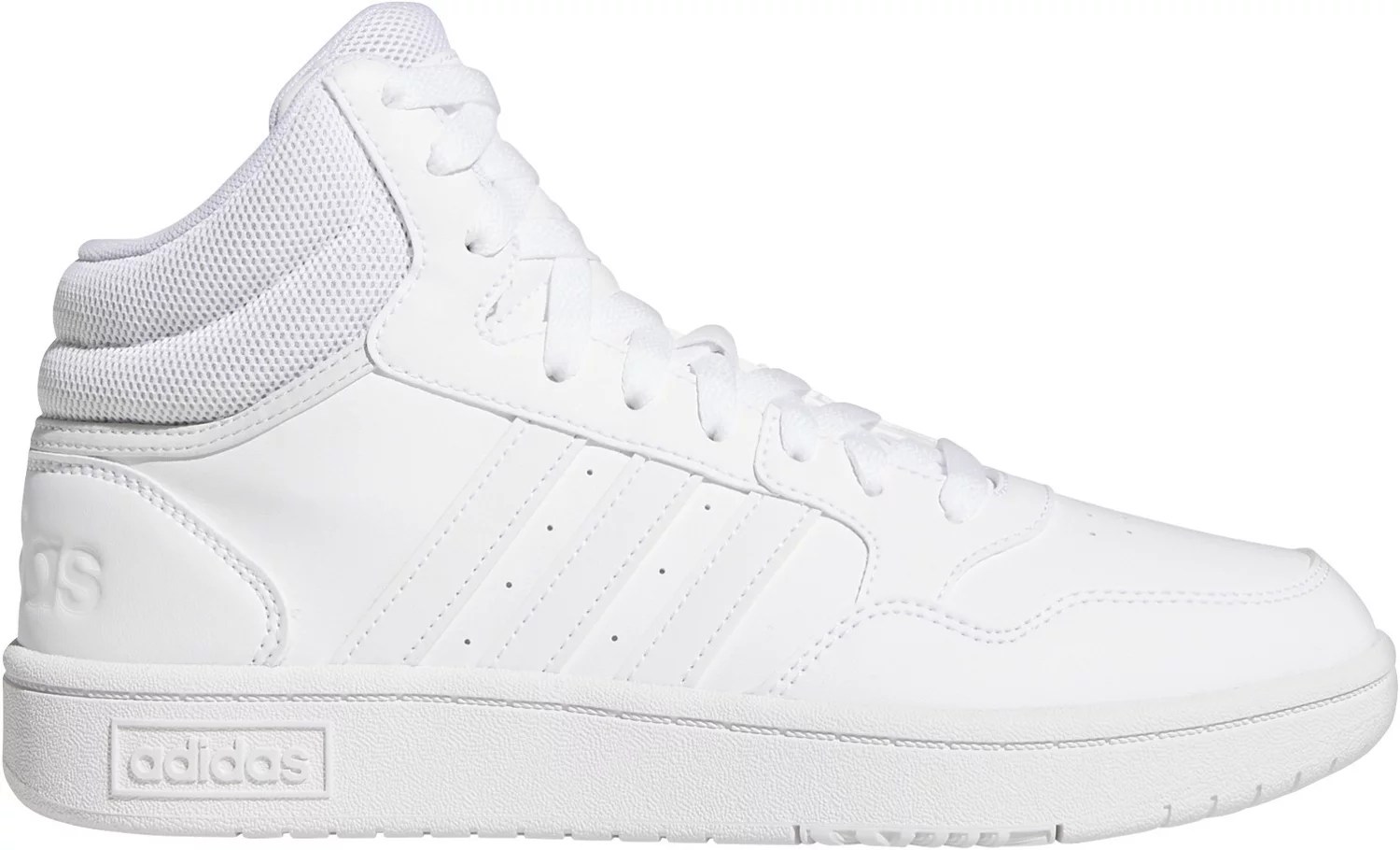 adidas Women's Hoops 3.0 Mid Cut Basketball Shoes Academy