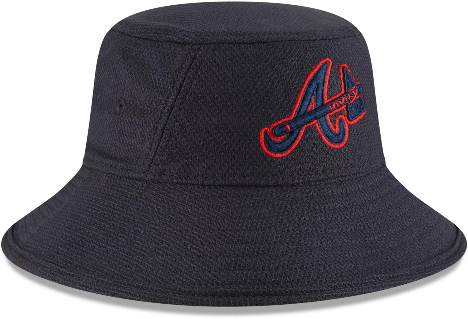 New Era Atlanta Braves OTC Bucket Hat Free Shipping at Academy