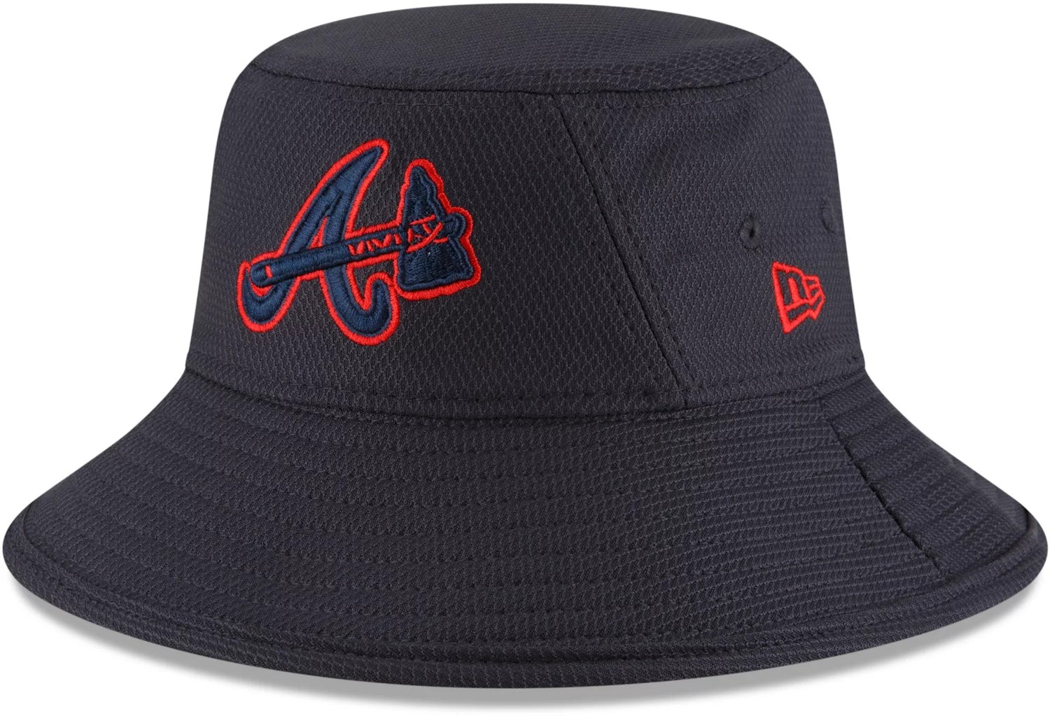 New Era Atlanta Braves OTC Bucket Hat Free Shipping at Academy