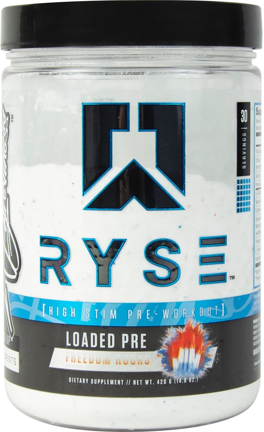 Ryse Loaded PreWorkout Supplement 30 Servings Academy