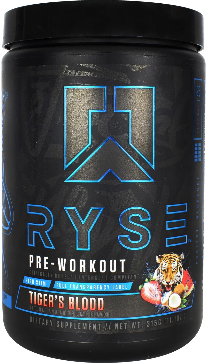 Ryse Blackout PreWorkout Supplement Academy