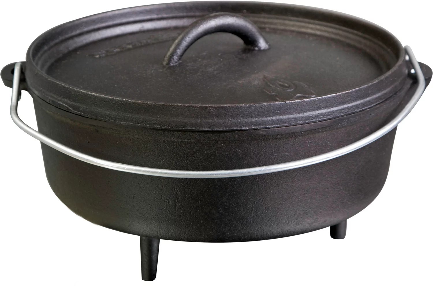Camp Chef 10 in Cast Iron Classic 4 qt Standard Dutch Oven Academy