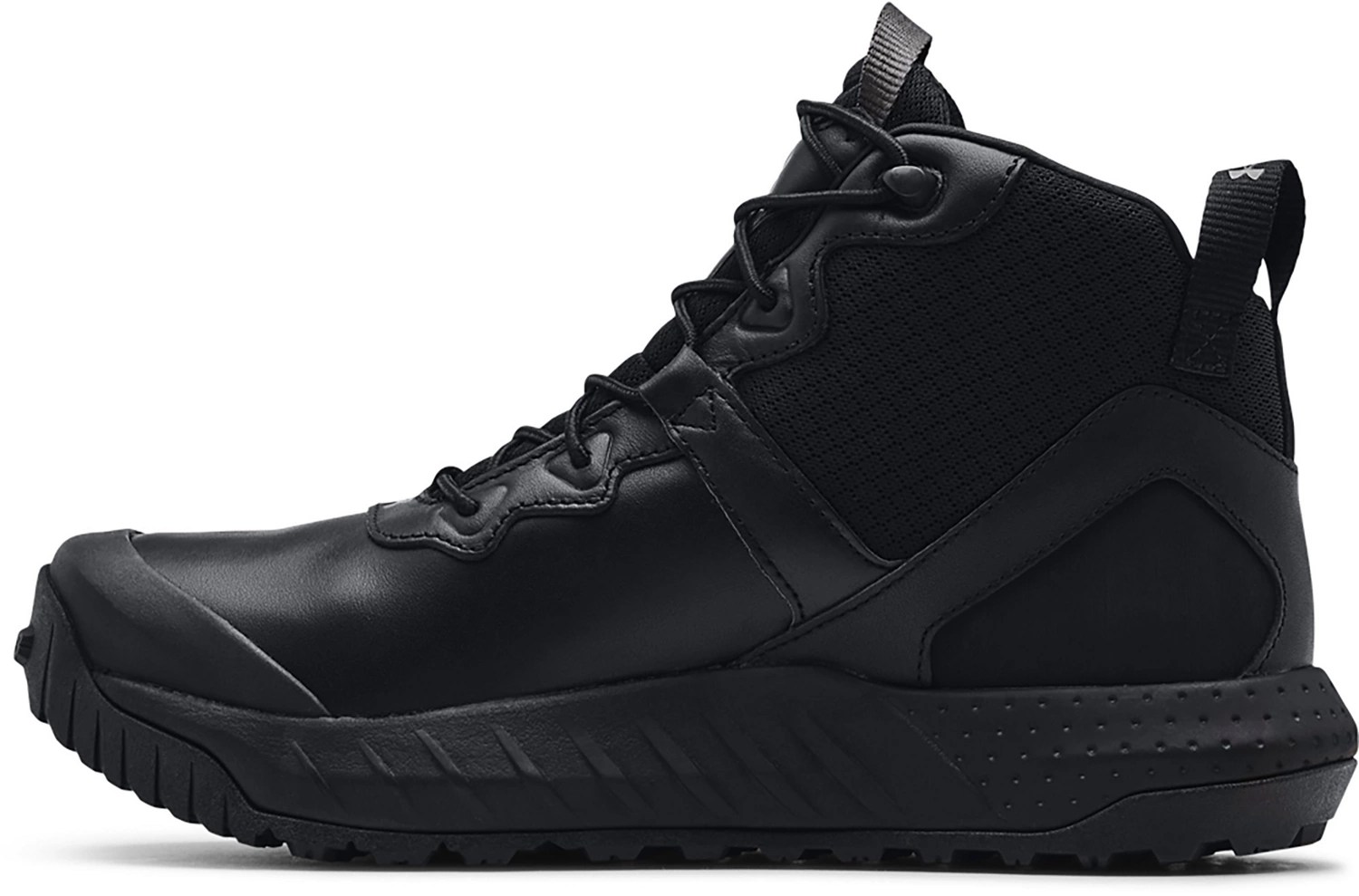Under Armour Men's Micro G Valsetz Mid Leather Waterproof Boots Academy