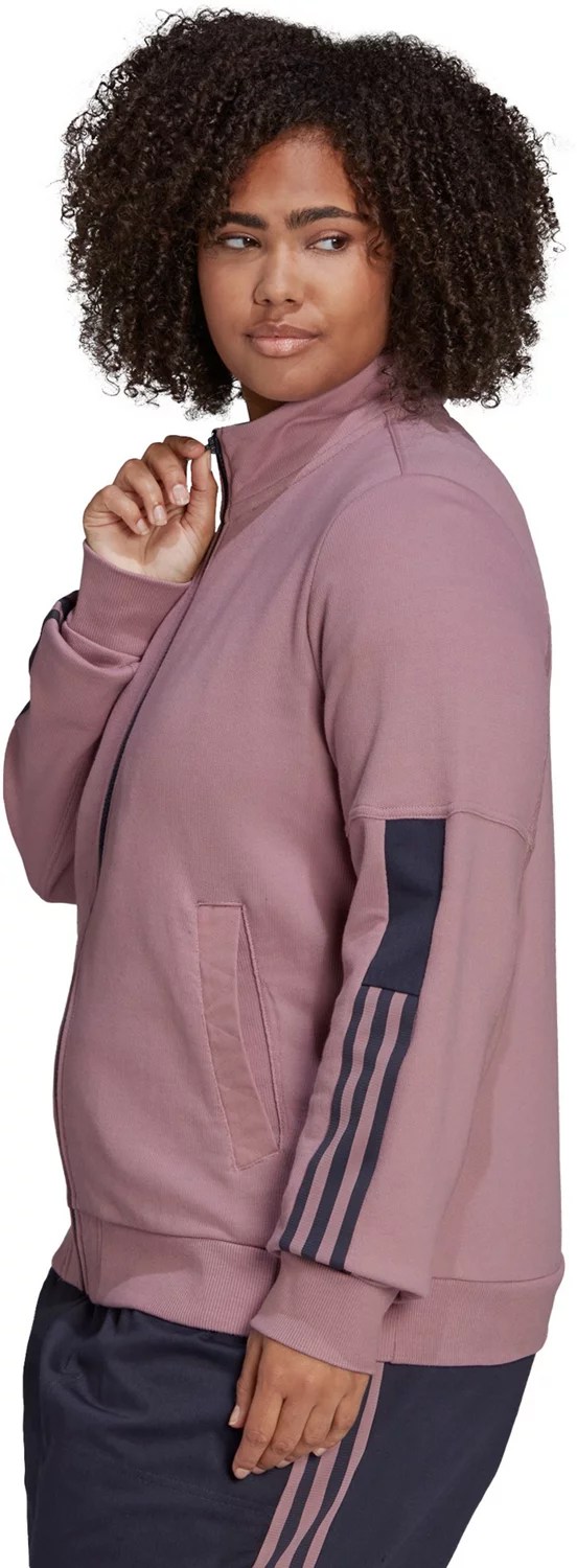 adidas Women's Tiro Plus Size Track Jacket Academy
