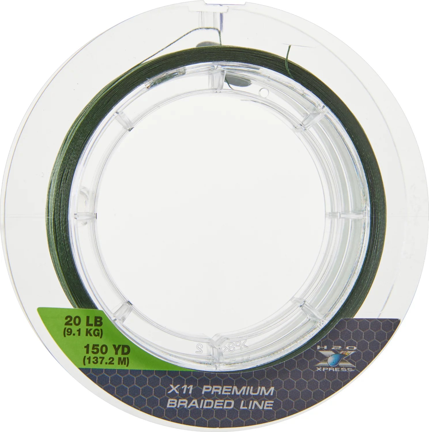 H2O XPRESS X11 Premium Braid Fishing Line Academy